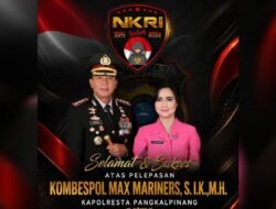 Apresiasi kepada Kapolresta Pangkalpinang Kombespol Max Mariners, Mengalir dari Berbagai Elemen Masyarakat