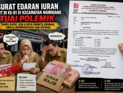 Surat Edaran Iuran HUT RI di Ngimbang Tuai Polemik, Panitia Dinanti Klarifikasi