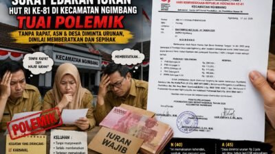 Surat Edaran Iuran HUT RI di Ngimbang Tuai Polemik, Panitia Dinanti Klarifikasi