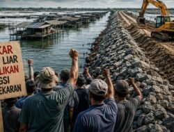Pembongkaran Tambak di Rawa Sekaran Lamongan Masih Menggantung